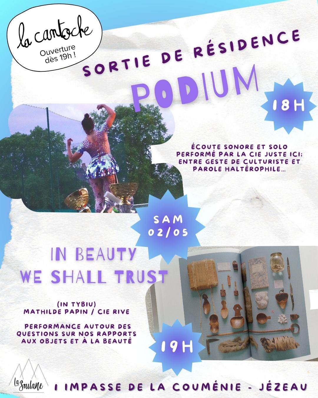 Sortie de residence : rencontre partagee – 02/05