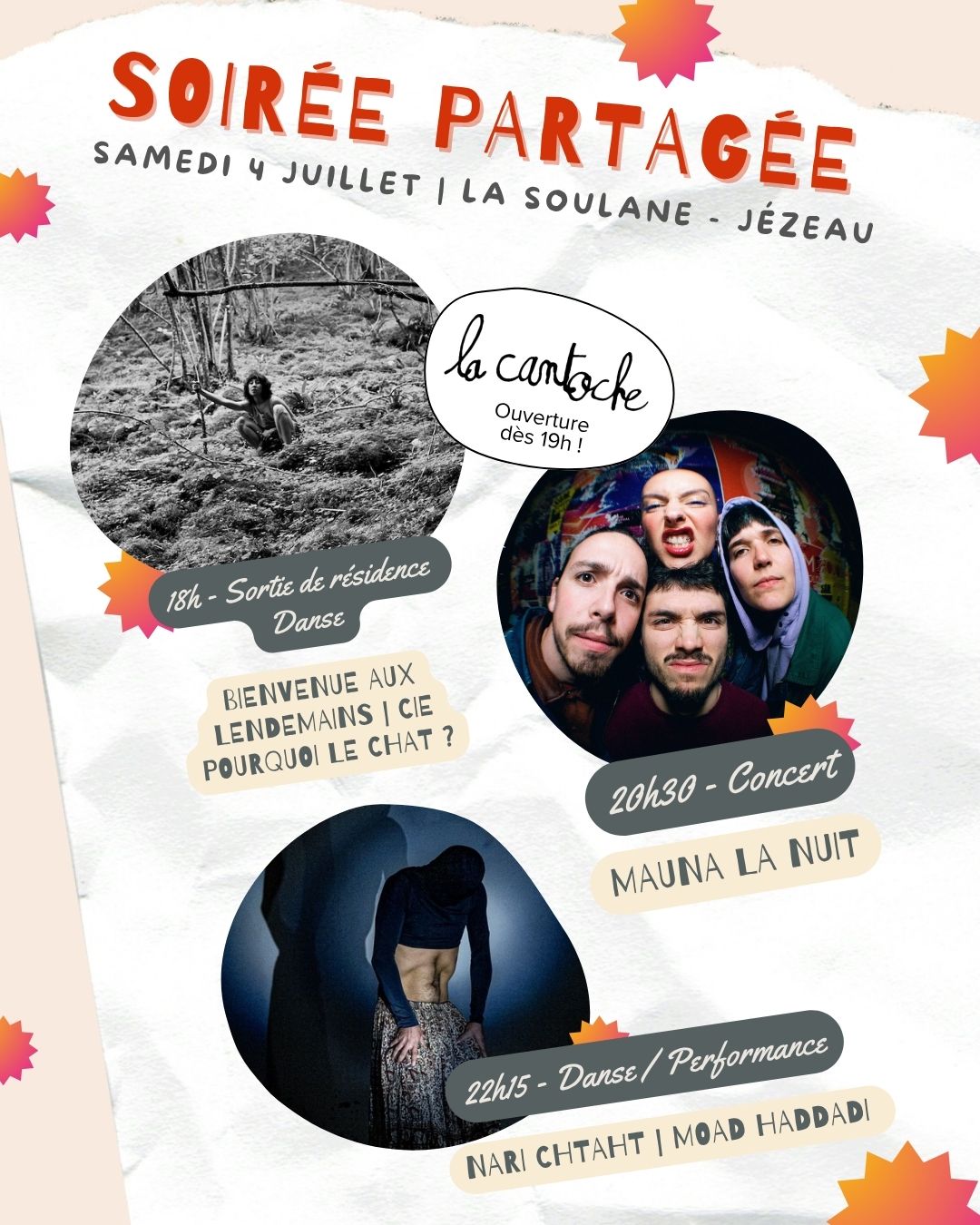Soirée concert X performance X danse
